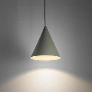 Lampa wisząca stożek Zenith 11cm szałwiowa Nowodvorski