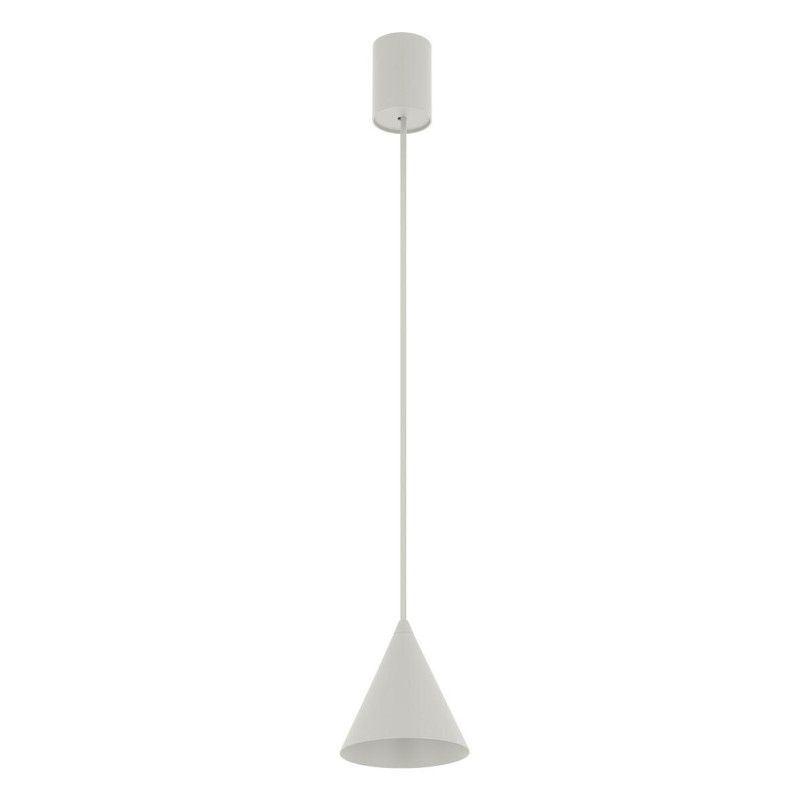 Lampa wisząca stożek Zenith 11cm szara Nowodvorski