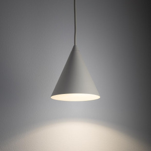 Lampa wisząca stożek Zenith 11cm szara Nowodvorski