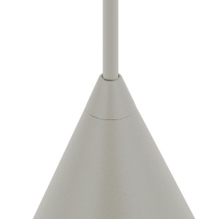 Lampa wisząca stożek Zenith 11cm szara Nowodvorski