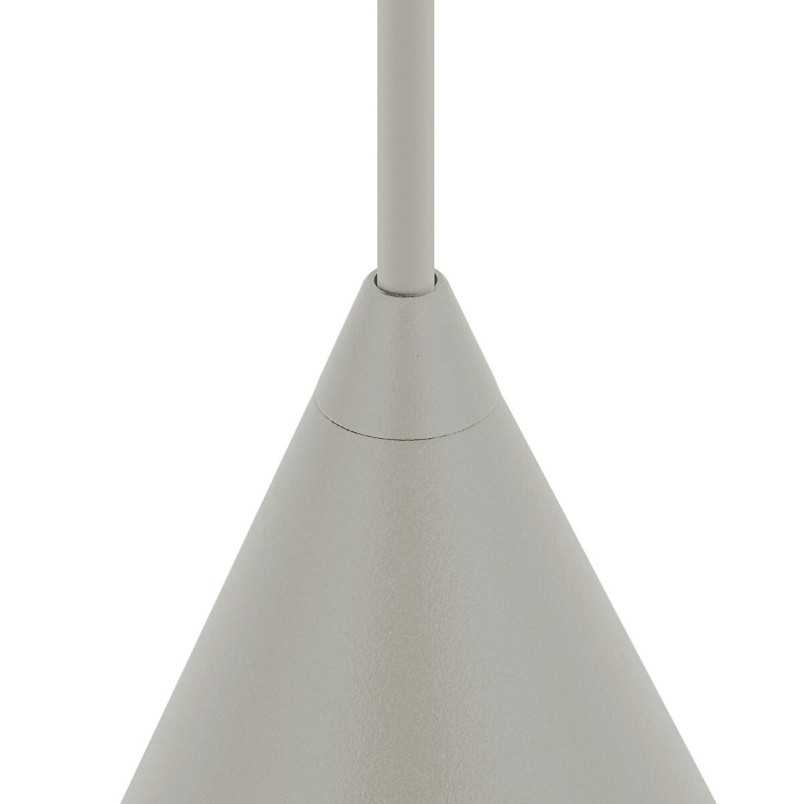 Lampa wisząca stożek Zenith 11cm szara Nowodvorski