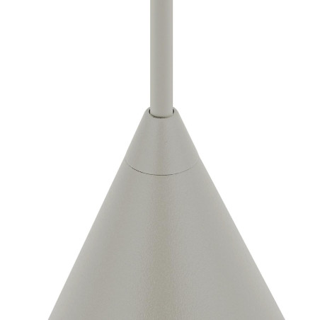 Lampa wisząca stożek Zenith 11cm szara Nowodvorski