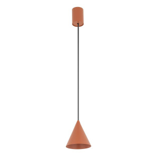 Lampa wisząca stożek Zenith 11cm terracotta Nowodvorski