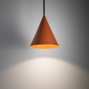 Lampa wisząca stożek Zenith 11cm terracotta Nowodvorski