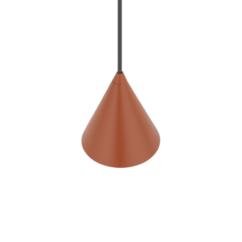 Lampa wisząca stożek Zenith 11cm terracotta Nowodvorski