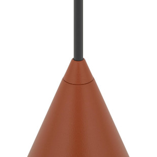 Lampa wisząca stożek Zenith 11cm terracotta Nowodvorski