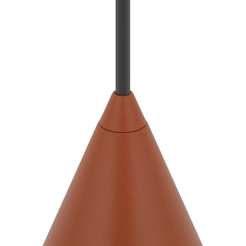 Lampa wisząca stożek Zenith 11cm terracotta Nowodvorski