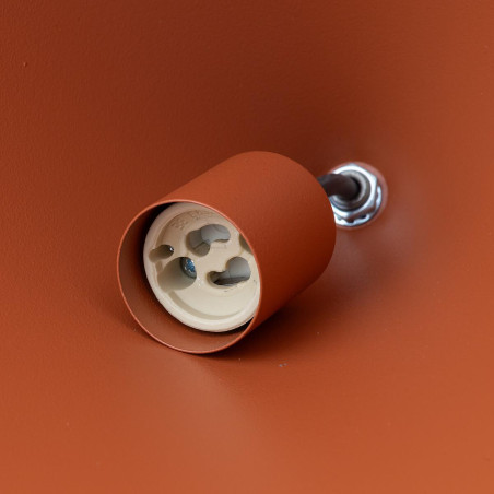 Lampa wisząca stożek Zenith 11cm terracotta Nowodvorski