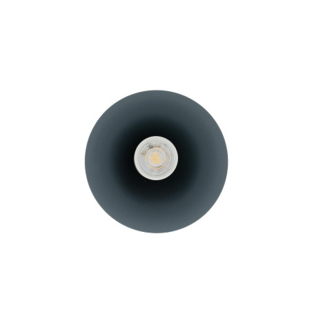 Lampa wisząca stożek Zenith 11cm szary błękit Nowodvorski