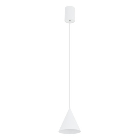 Lampa wisząca stożek Zenith 11cm biała Nowodvorski