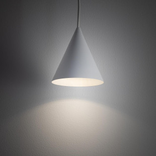 Lampa wisząca stożek Zenith 11cm biała Nowodvorski