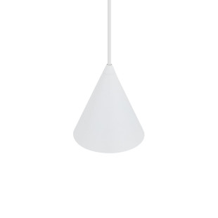Lampa wisząca stożek Zenith 11cm biała Nowodvorski