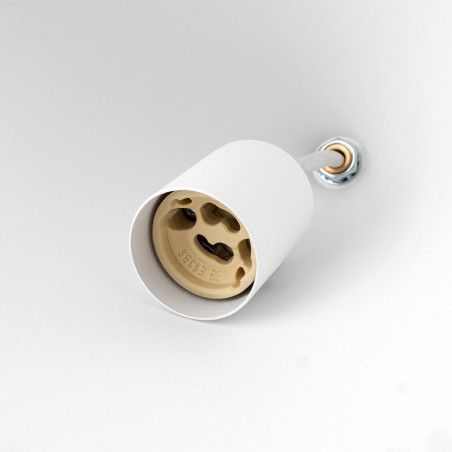 Lampa wisząca stożek Zenith 11cm biała Nowodvorski