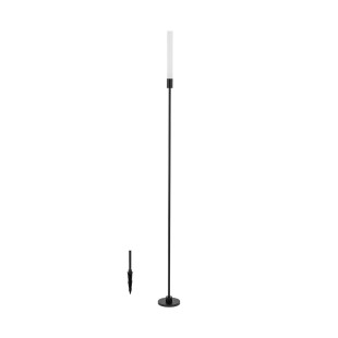 Słupek ogrodowy minimalistyczny Zola 120cm LED 3000K czarna Nowodvorski