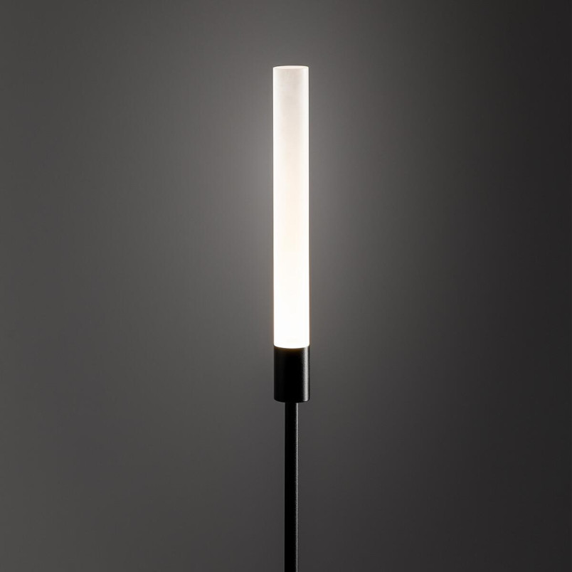 Słupek ogrodowy minimalistyczny Zola 120cm LED 3000K czarna Nowodvorski