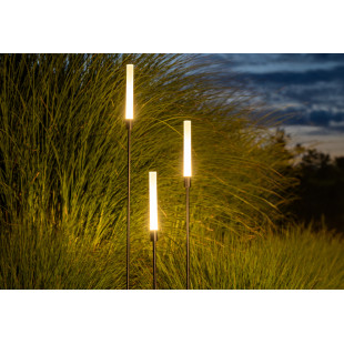 Słupek ogrodowy minimalistyczny Zola 120cm LED 3000K czarna Nowodvorski