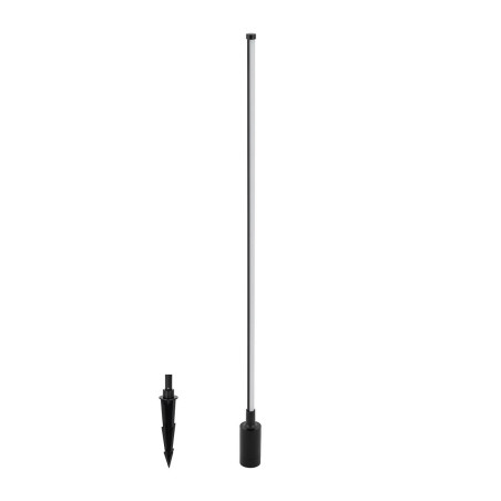 Lampa ogrodowa stojąca nowoczesna Zuri 100cm P54 LED 3000K czarna Nowodvorski