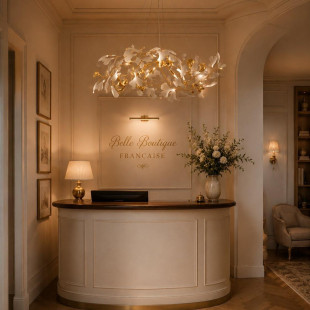 Lampa wisząca BOTANIKA GOLD 100 cm złota Step Into Design