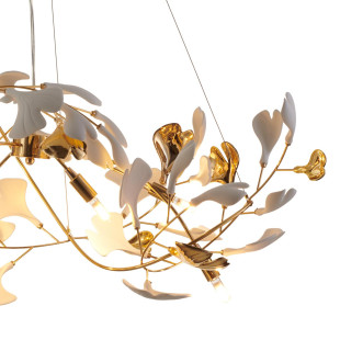 Lampa wisząca BOTANIKA GOLD 100 cm złota Step Into Design