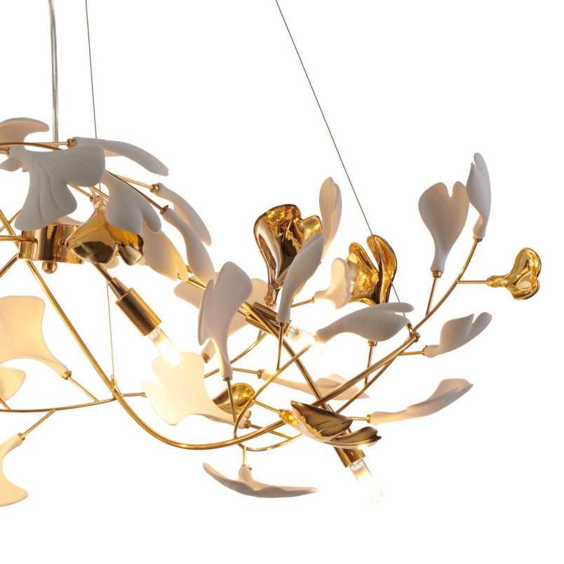 Lampa wisząca BOTANIKA GOLD 100 cm złota Step Into Design