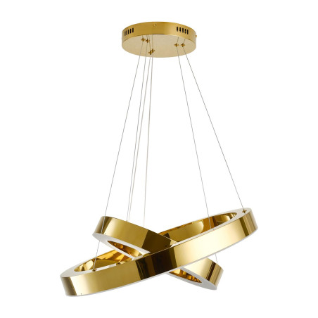 Lampa wisząca CIRCLE 40+60 LED złoty połysk Step Into Design
