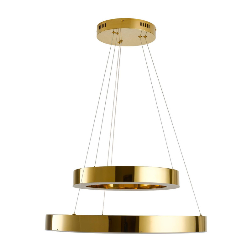 Lampa wisząca CIRCLE 40+60 LED złoty połysk Step Into Design