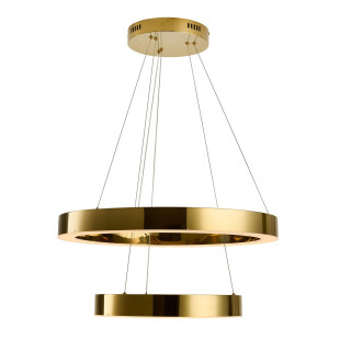 Lampa wisząca CIRCLE 40+60 LED złoty połysk Step Into Design