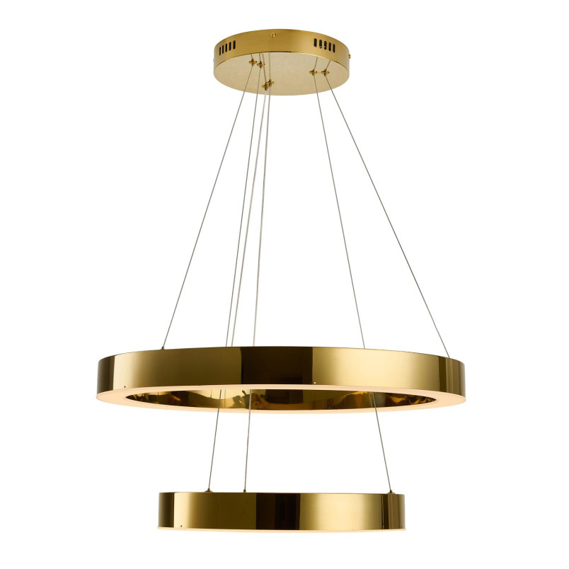 Lampa wisząca CIRCLE 40+60 LED złoty połysk Step Into Design
