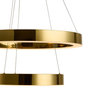 Lampa wisząca CIRCLE 40+60 LED złoty połysk Step Into Design