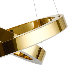 Lampa wisząca CIRCLE 40+60 LED złoty połysk Step Into Design