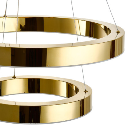 Lampa wisząca CIRCLE 40+60 LED złoty połysk Step Into Design