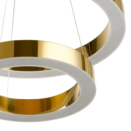 Lampa wisząca CIRCLE 40+60 LED złoty połysk Step Into Design