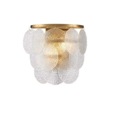 Lampa ścienna FIORE 30 cm - kinkiet złoty, kryształowy Step Into Design