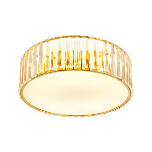Plafon sufitowy glamour MAGIA 40 cm - złoty szczotkowany Step Into Design