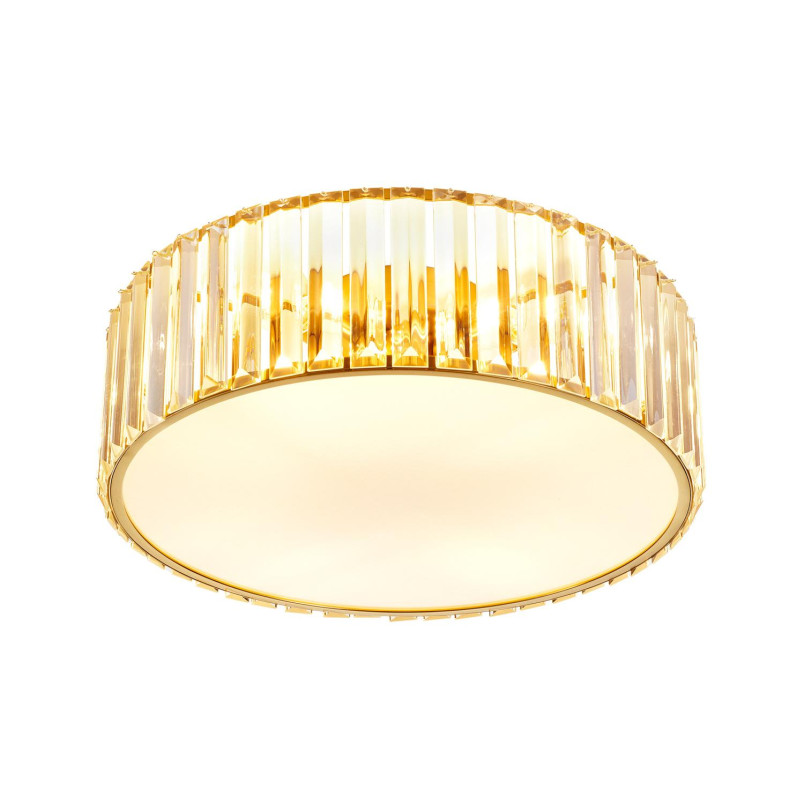 Plafon sufitowy glamour MAGIA 40 cm - złoty szczotkowany Step Into Design