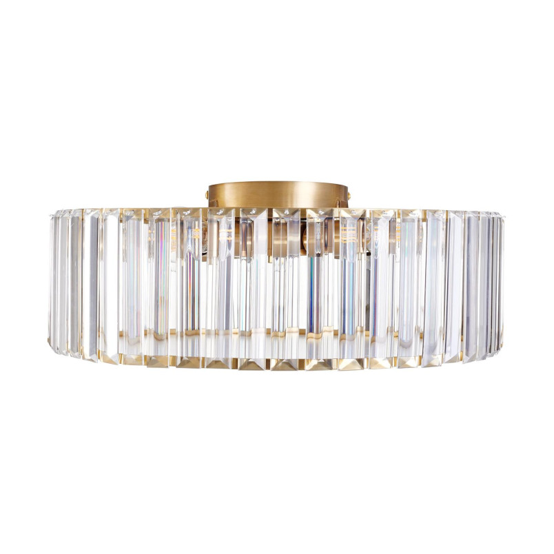 Plafon sufitowy glamour MAGIA 40 cm - złoty szczotkowany Step Into Design