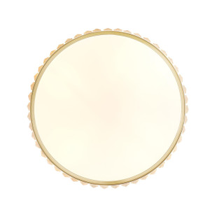 Plafon sufitowy glamour MAGIA 40 cm - złoty szczotkowany Step Into Design