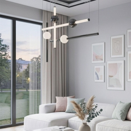 Lampa wisząca O-LINE L-4 LED mosiądz 110 cm Step Into Design