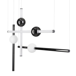 Lampa wisząca O-LINE L-4 LED mosiądz 110 cm Step Into Design