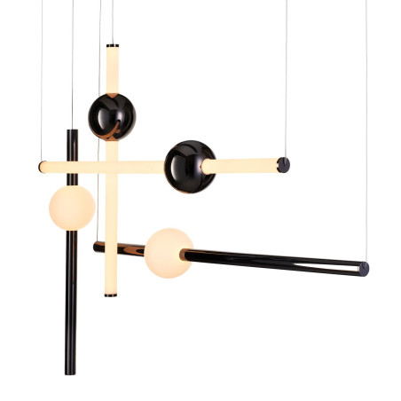 Lampa wisząca O-LINE L-4 LED mosiądz 110 cm Step Into Design