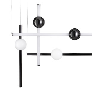 Lampa wisząca O-LINE L-4 LED mosiądz 110 cm Step Into Design