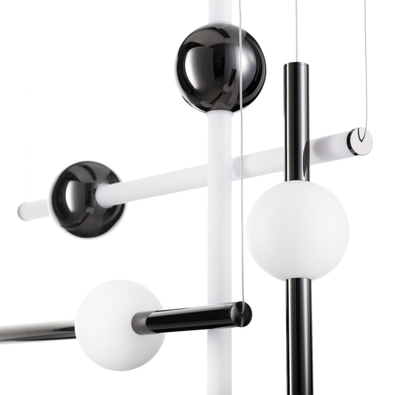 Lampa wisząca O-LINE L-4 LED mosiądz 110 cm Step Into Design
