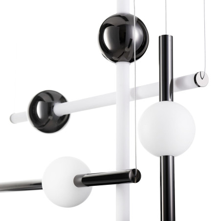 Lampa wisząca O-LINE L-4 LED mosiądz 110 cm Step Into Design