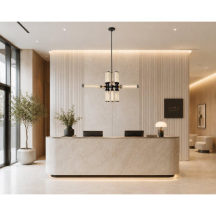 Lampa wisząca QUADRO-12 LED bursztynowa Step Into Design