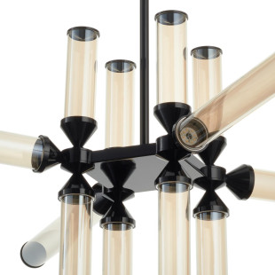 Lampa wisząca QUADRO-12 LED bursztynowa Step Into Design