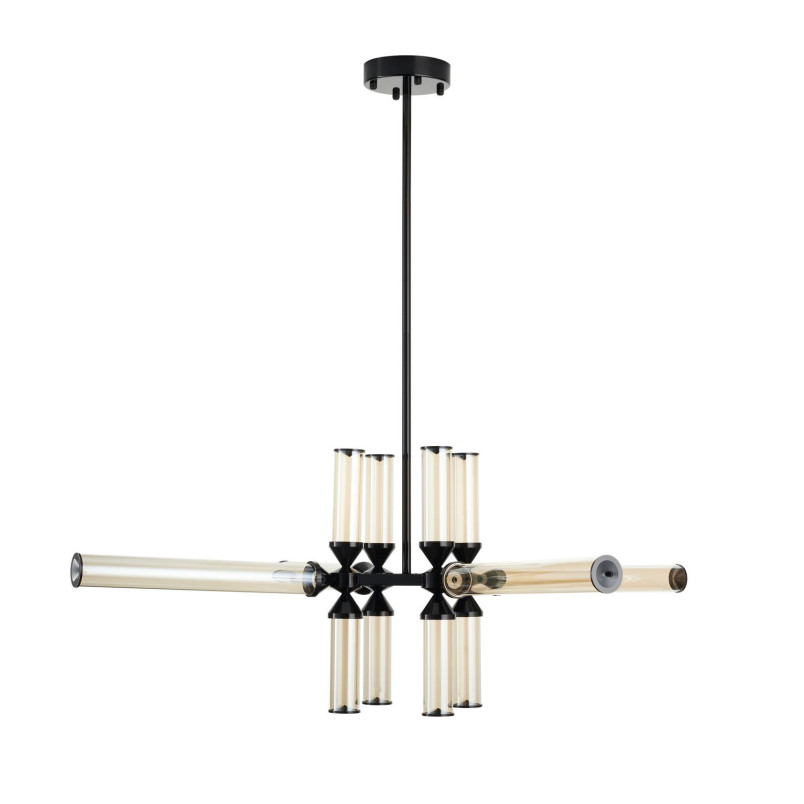 Lampa wisząca QUADRO-12 LED bursztynowa Step Into Design