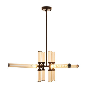 Lampa wisząca QUADRO-12 LED bursztynowa Step Into Design