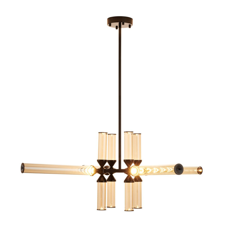 Lampa wisząca QUADRO-12 LED bursztynowa Step Into Design