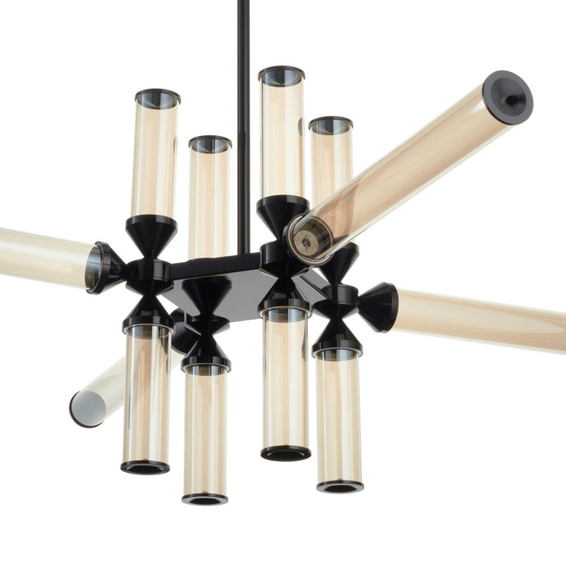Lampa wisząca QUADRO-12 LED bursztynowa Step Into Design