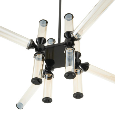 Lampa wisząca QUADRO-12 LED bursztynowa Step Into Design